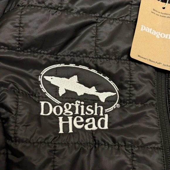 Patagonia Nano Puff Jacket Womens Md Black Insulated Full Zip NWT (Company Logo) - Picture 2 of 11